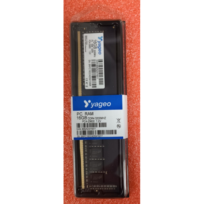 Yageo 16GB DDR4 3200MHz Masaüstü PC Ram