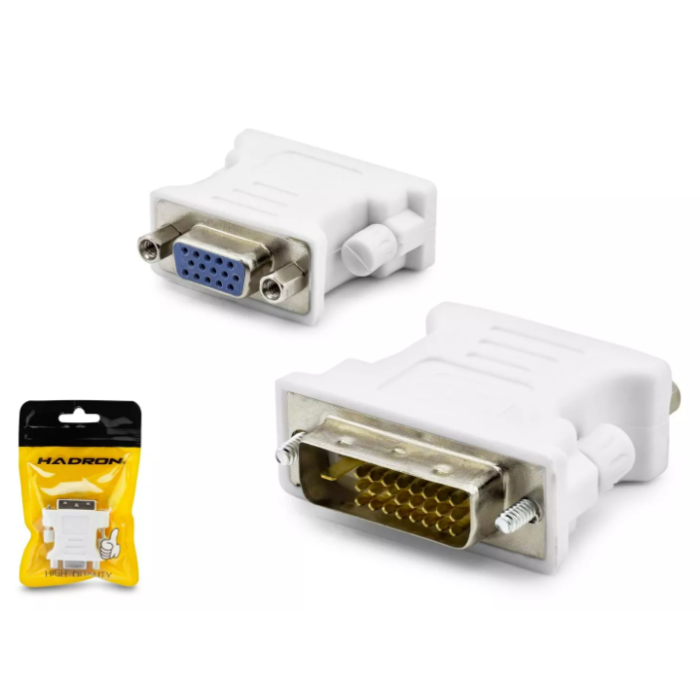 Hadron HDX1304 24+1 DVI to VGA Dönüştürücü Çevirici Aparat Adaptör