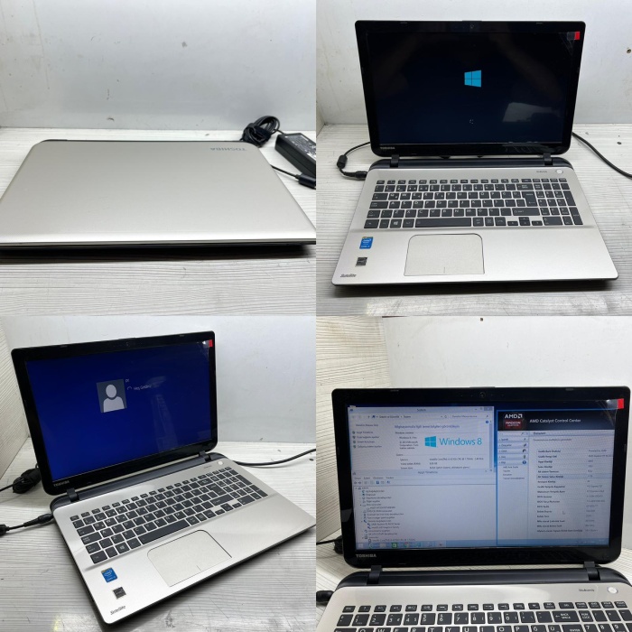 Toshiba L50-B i5 4210U 8GB RAM 128GB SSD R5 M230 E.KARTI LAPTOP 15.6 ( BATARYA YENİ )
