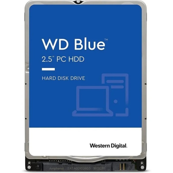 WD Blue 1TB 5400 RPM 128MB 2.5 SATA III 6 GB/s Cache 7 WD10SPZX