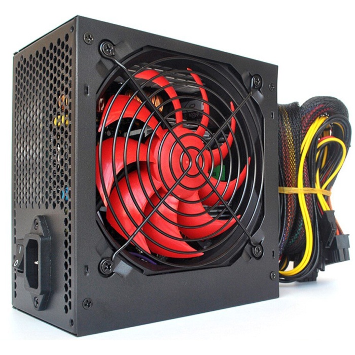 Platoon PL-9263 500W Gaming PC Power Supply 12cm Geniş Fan Güç Kaynağı