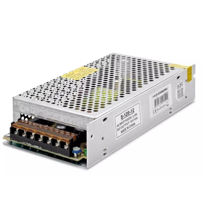 Hadron HD8203 12V 10A Amper Metal Güvenlik Kamera Şerit Led Adaptör Trafo