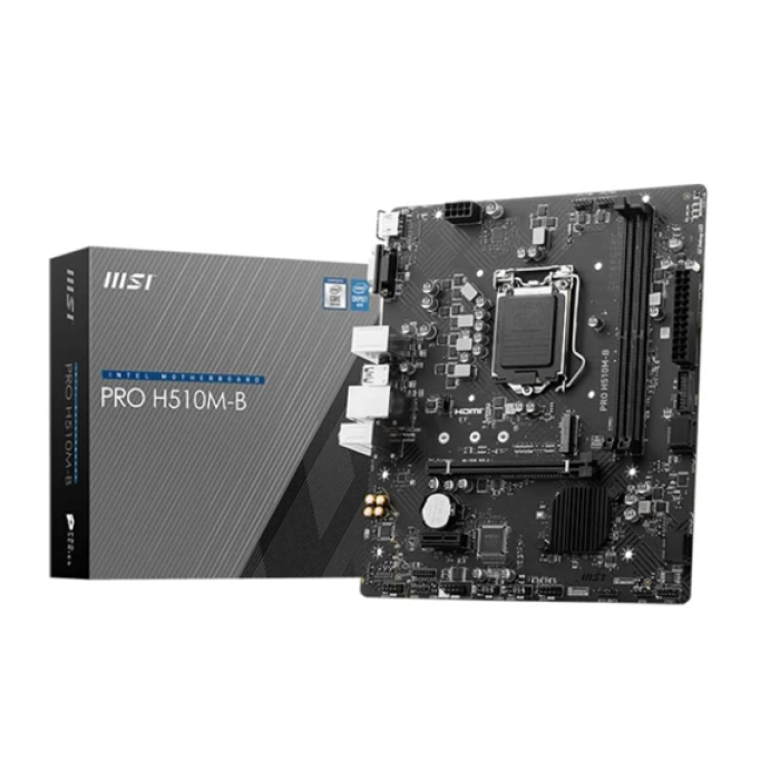 MSI PRO H510M-B Intel H470 Soket 1200 DDR4 2933MHz M.2 Anakart