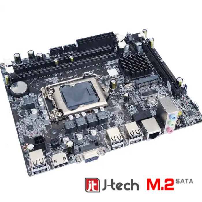 J-TECH H61M M2 Intel H61 1600 MHz DDR3 Soket 1155 mATX Anakart