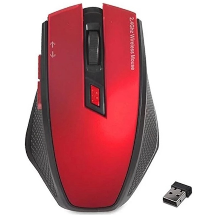 Everest SMW-777 Usb Kırmızı 2.4Ghz Optik Wireless Kablosuz Oyuncu Mouse
