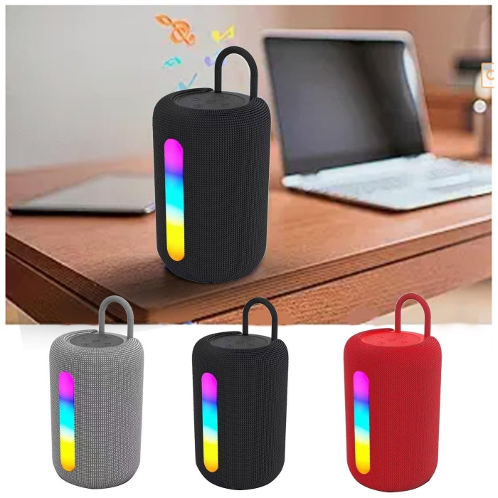 BS-03 RGB Hafıza Kartı SD ve USB Girişli Bluetooth Taşınabilir Speaker Hoparlör