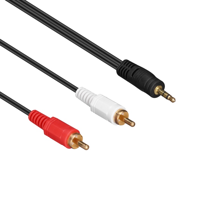 Platoon PL-8581 1.5M Metre RCA AUX 3.5mm Ses Sistemi Kablosu