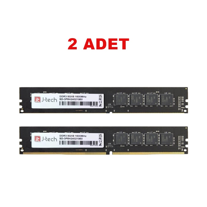 J-TECH B44 i5-4440 16GB RAM RGB Anakart Komple Takım Bundle SET