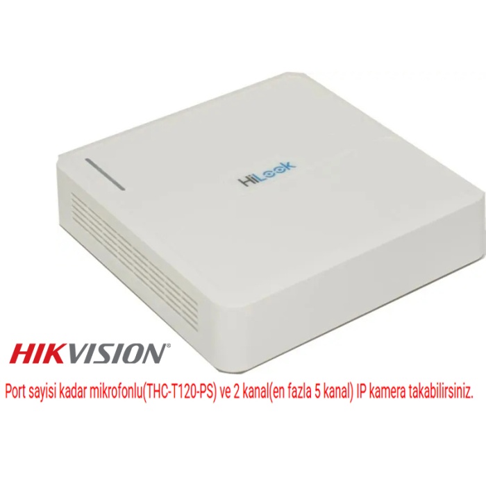 HiLook-Hikvision DVR-108G-K1 1HDD(4TB) 8 KANAL DVR KAYIT CIHAZI