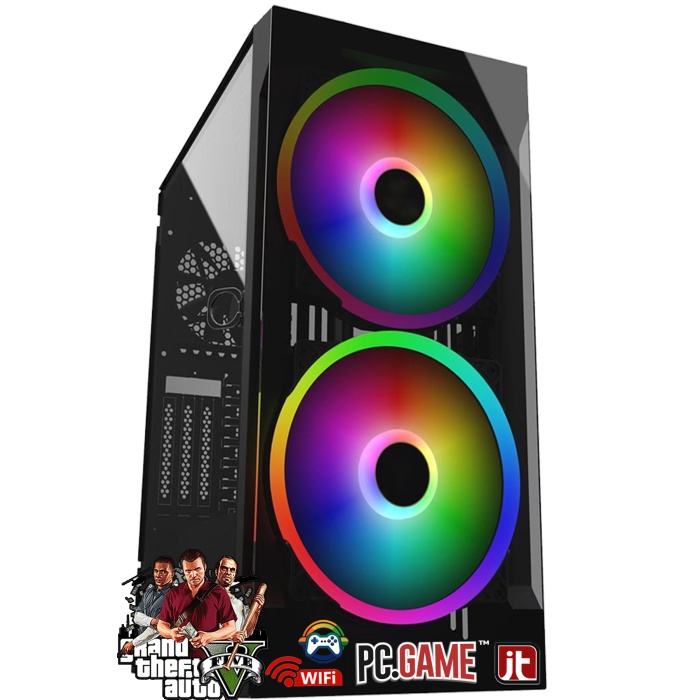 J-TECH Critical i5-2300 16GB 256GB SSD 4GB GT740 Oyuncu Masaüstü Bilgisayar