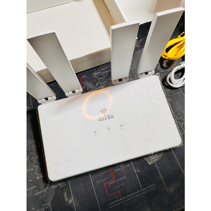 DataForce 4G 5G Sim Kartlı 4 Anten 1 PORT RJ45 Taşınabilir Router Wifi 6 Modem Cpf906