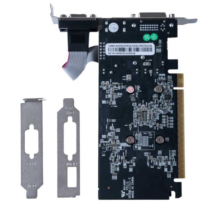 Turbox Knight Zen N R7 240 Amd DDR3 128Bit Vga.Dvi.Hdmi Tek Fan 4GB Ekran Kartı