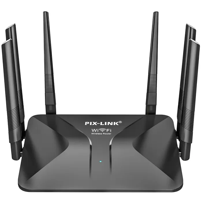PiX-LiNK LV-WR50Q 300Mbps 6 Anten Wireless-N Wireless Internet Ap Home WiFi Router