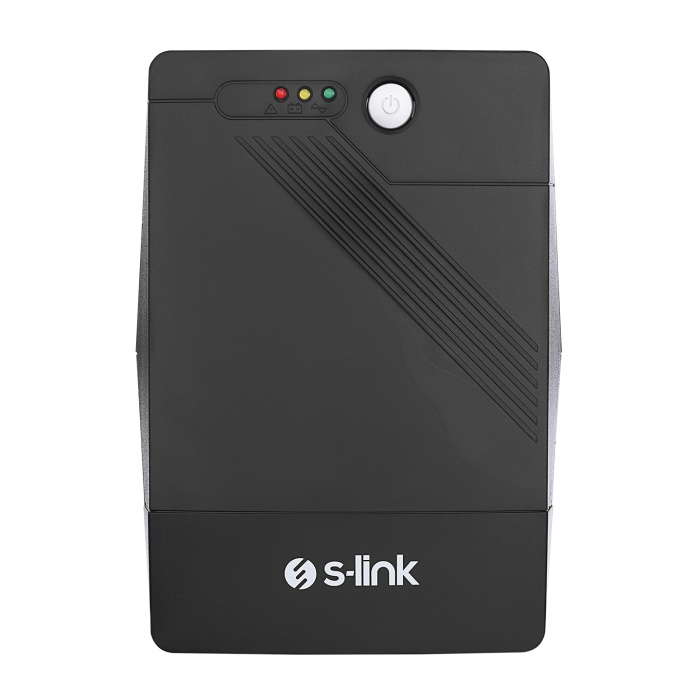 S-link MIGHT U200 2000VA 12V9Ah*2 1200W Siyah Line-Interactive Kesintisiz UPS Güç Kaynağı