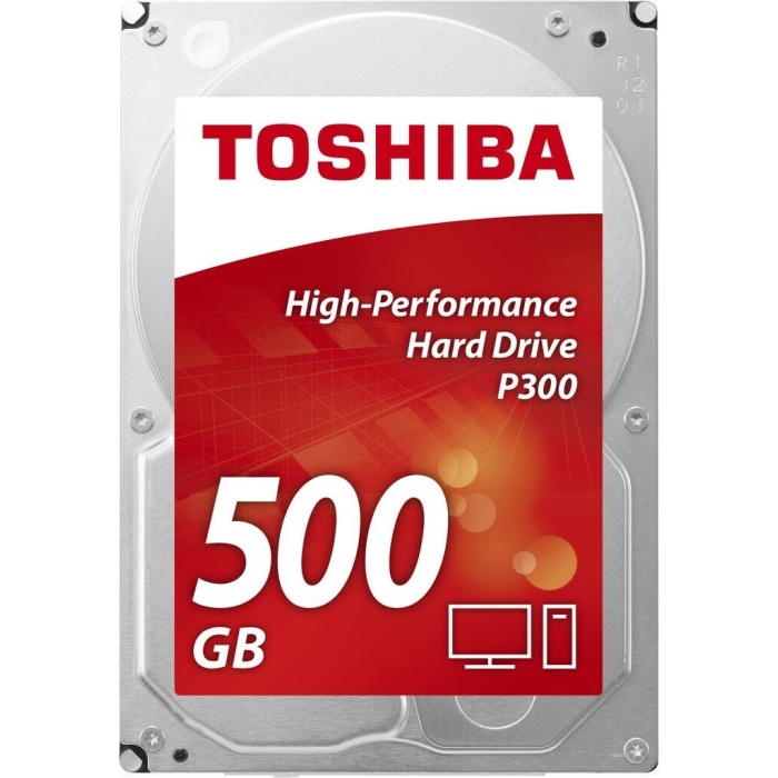 500GB TOSHİBA P300 64MB 7200RPM 3.5 SATA 3 6Gbit/s Güvenlik Kamerası Diski