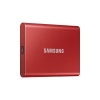 Samsung 500GB T7 1050MB-1000 MB-sn USB 3.2 Gen 2 Kırmızı Taşınabilir SSD MU-PC500R-WW