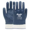 Beybi Nitril PMK PN10 10 Beden 12li Paket Polyester Örme Nitril Eldiven (4141A) Nitril 1-2 Kaplama