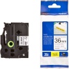 Brother TZE-731 12 mm Yeşil Üzeri Siyah Laminasyonlu Etiket