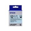 Epson LK-4YBF Floresanlı Sarı Üzeri Siyah 12mm 9Metre Etiket