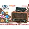 Everton Rt-834 Bluetooth Radyo-TF card-usb-Kumandalı Nostaljik Radyo Solar Güneş Panelli