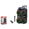 KIMISO QS-4238 Büyük Powered Kablosuz Bluetooth Hoparlörler Müzik Çalar