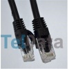 Teldata TLD-500S Cat6 5MT Siyah Utp Patch Kablo