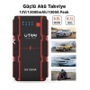 ULTRAI Jstar Mini 13000mAh 1000A Jump Starter Taşınabilir Araç Akü Şarj Bataryası