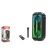 KIMISO QS4239 Pro 3000W Bluetooth Speaker Uzaktan Kumandalı Mikrofonlu 2x8 310x310x738MM Usb-TfCard