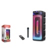 KIMISO QS4243 BLUETOOTH SPEAKER 2x10 300-320-795MM