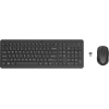 HP 330 2V9E6AA 2.4 Ghz Kablosuz Klavye & Kablosuz Mouse Set (1 x AAA (mouse); 1 x AAA (keyboard)
