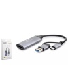 HADRON HDX7844 HDMI VIDEO CAPTURE TYPE-C+USB TO 4K 30HZ