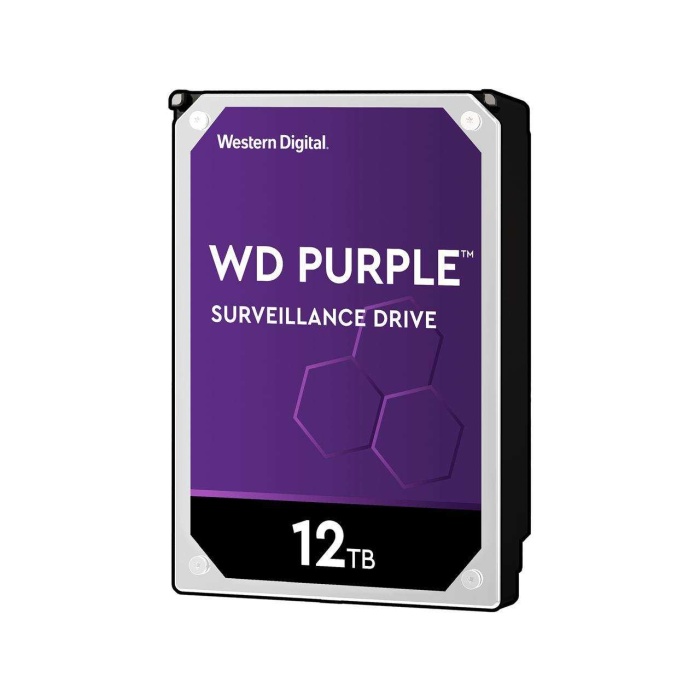 Wd 12Tb Purple Wd121Purz 7200 Rpm 256Mb Cache Sata Harddisk