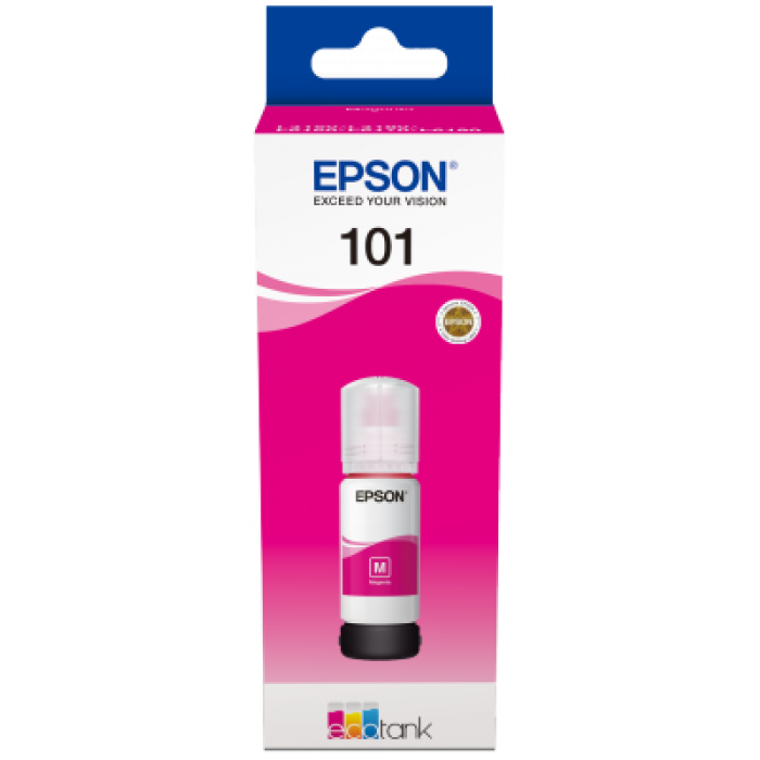 Epson 101 Magenta Kırmızı Şişe Mürekkep T03V34A L4150-4160-6160-6170-6190