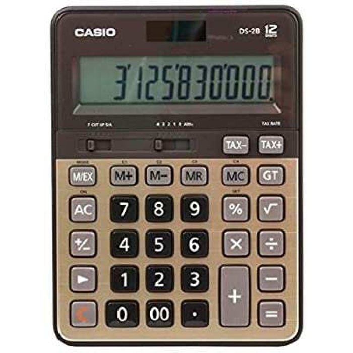 Casio DS-2B-GD Profesyonel 12 Hane Masa Üstü Hesap Makinesi