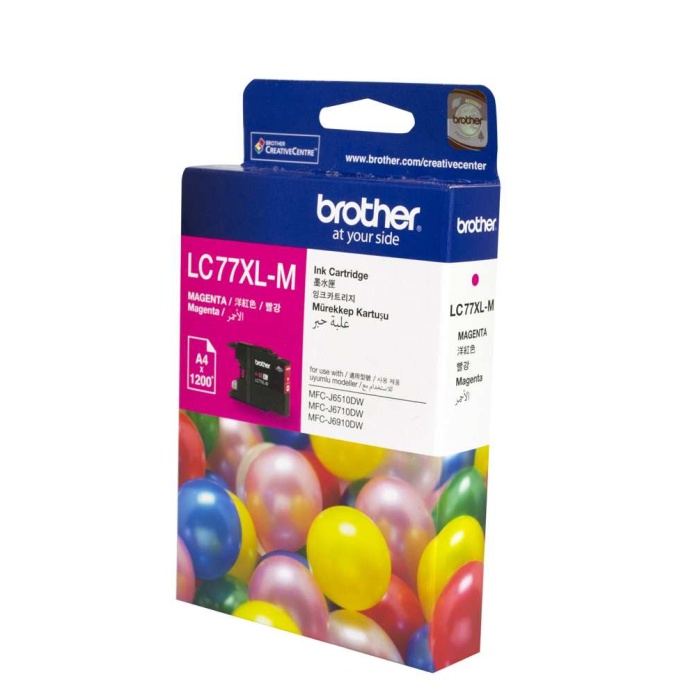 Brother LC472XLM Magenta Kırmızı 1.500 Sayfa Kartuş MFC-J2340-J3540-J3940