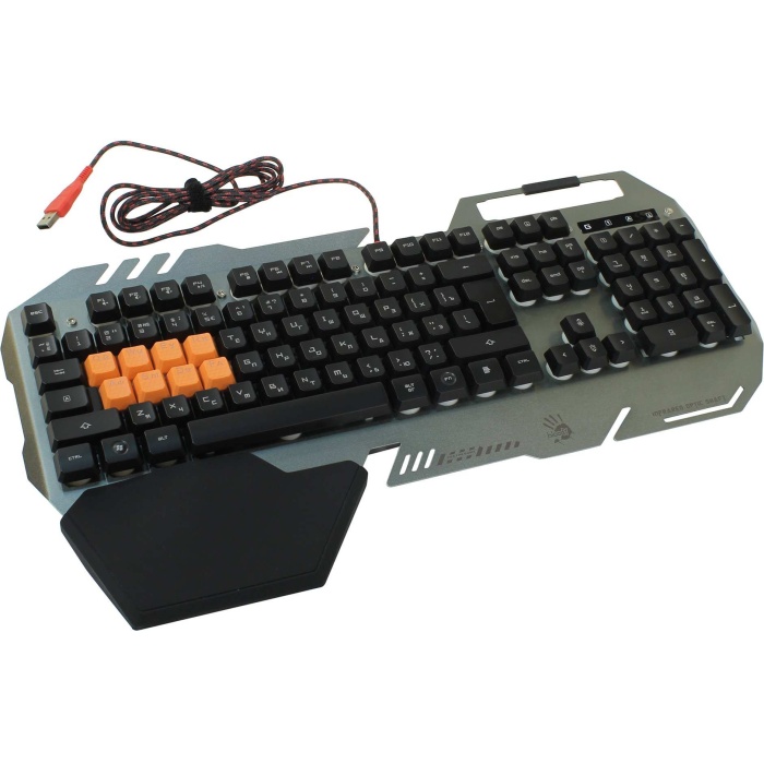 Everest KB-741F Siyah-Gri USB 2 Metre Bakır Kablolu Tamamen Türkçe F Klavye