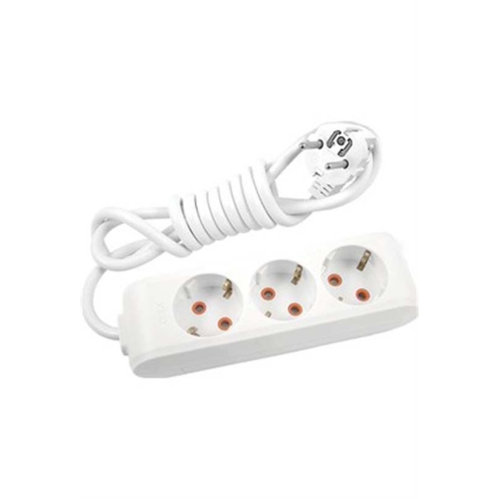 Viko Multi-Let Vm33 3lü 3mt Topraklı Kablolu (90113303)