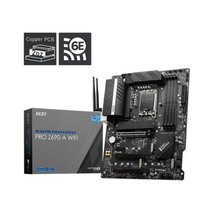 Asus Prime Z890M-PLUS WIFI 7600MHz OC Wi-Fi 7 DDR5 Soket 1851 M.2 HDMI DP mATX Anakart