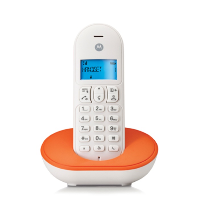 Motorola T101 Beyaz HF Handsfree Telsiz Dect Telefon