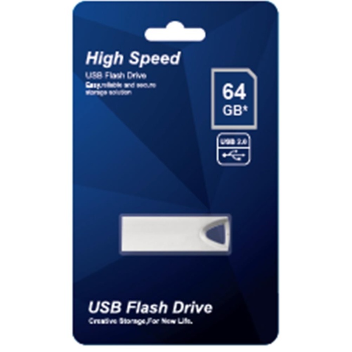 Elba 64GB Metal 2.0 USB Flash Bellek