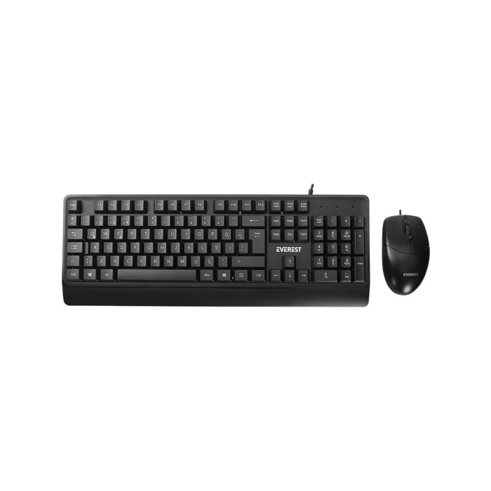Everest KB-619 Siyah-Gri USB 2 Metre Bakır Kablolu Q Multimedia Klavye