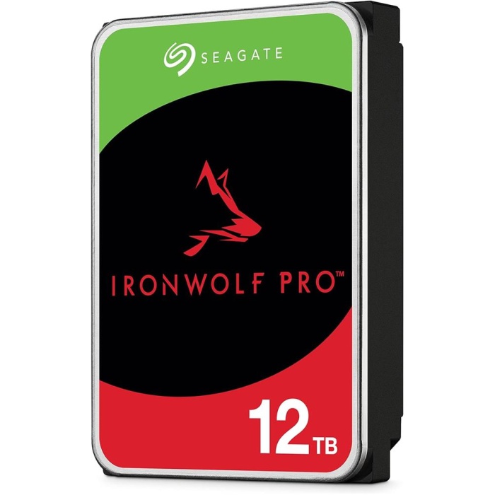 Seagate 12Tb Ironwolf Pro ST12000NT001 7200RPM 256MB Sata3 550TB-Y Rv Nas Harddisk