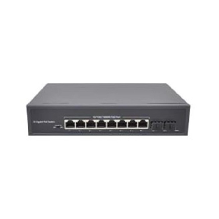 Nova NVC-PSEG0822 8 Port Poe+ 10-100-1000 Mbps 2 Port 10-100-1000 Mbps Uplink 2 Port SFP Switch 120W