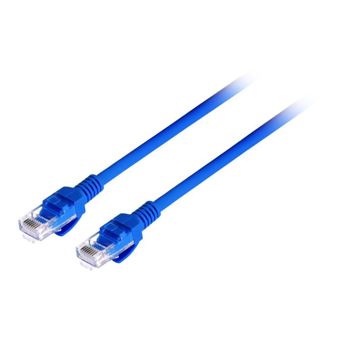 Frisby FA-C6E10 CAT6 Patch Kablo 10m Mavi