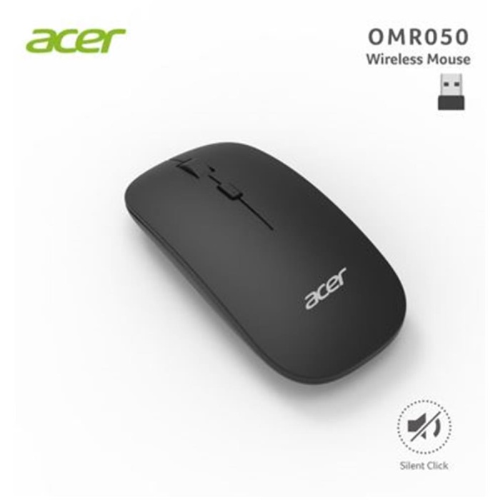 Acer Omr050 Siyah Kablosuz Sessiz Tuşlu  Mouse 1000-1200-1600 DPI