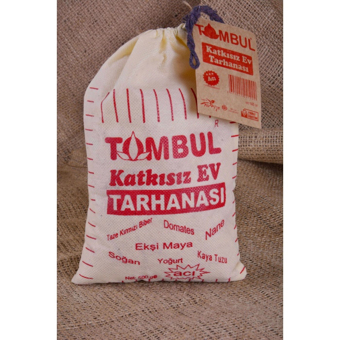 Tombul Katkısız Acı Ev Tarhanası (500 Gr)