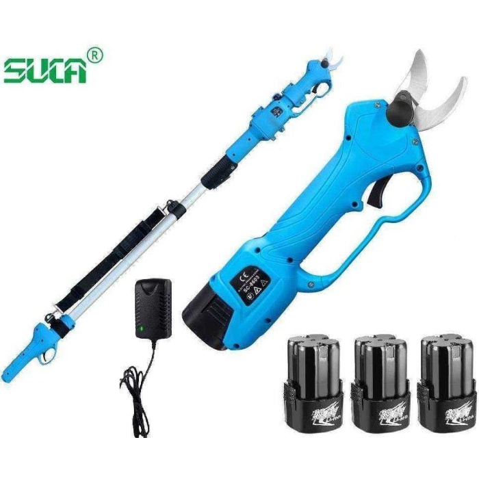 Suca SC 8603 Akülü Budama Makası Ve Uzatma Aparatı 3 Akülü