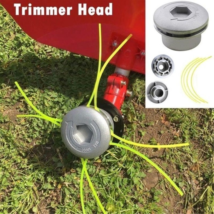 Motorlu Tırpan Ahtapot Başlık Ve 4 mm 28 mt Misina