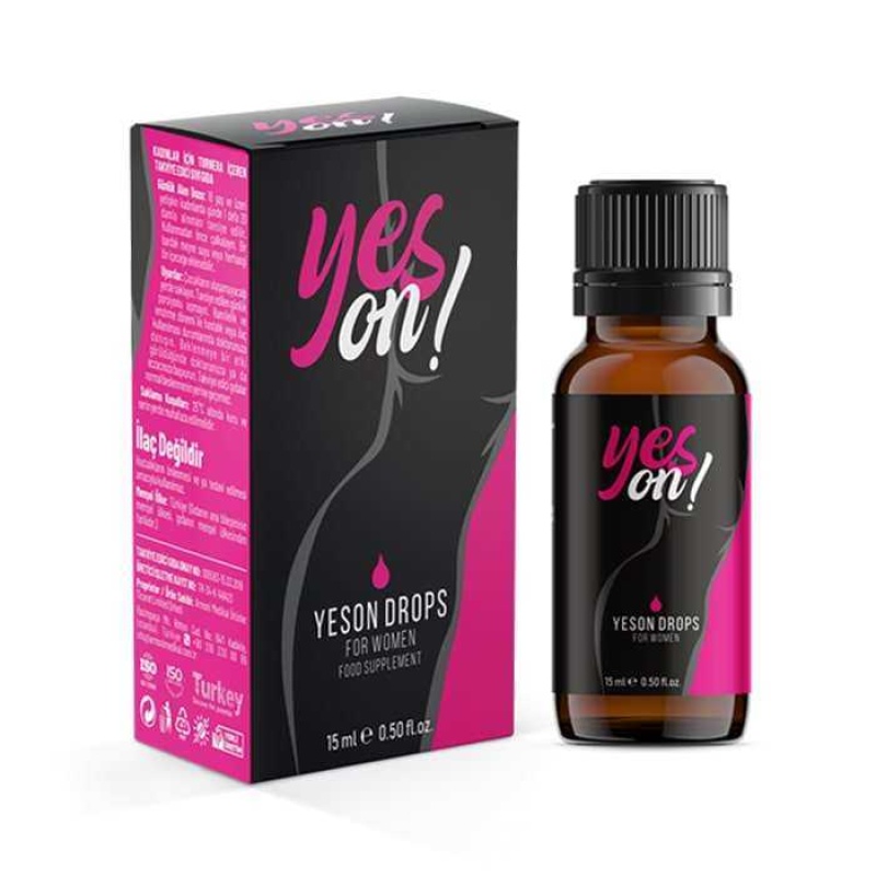 Yeson Drops For Women 15 ml. - Kadınlara Özel İstek Arttırıcı Damla