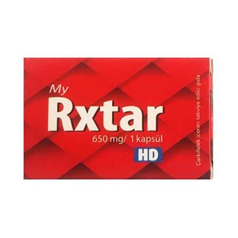 My Rxtar 650 mg Erkeklere Özel Geliştirilmiş Geciktirici 4 Kapsül